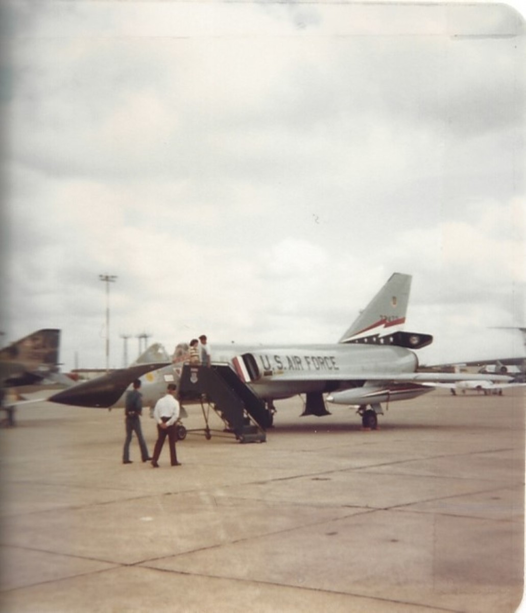 F-106 Randolph AFB, TX Circa 1980.