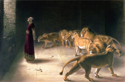 "Daniel's Answer to the King" Thomas Agnew and Sons 1892