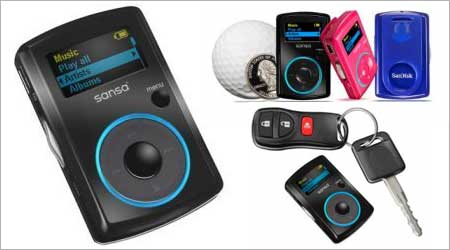 SanDisk Sansa Clip (1GB, sleek black)