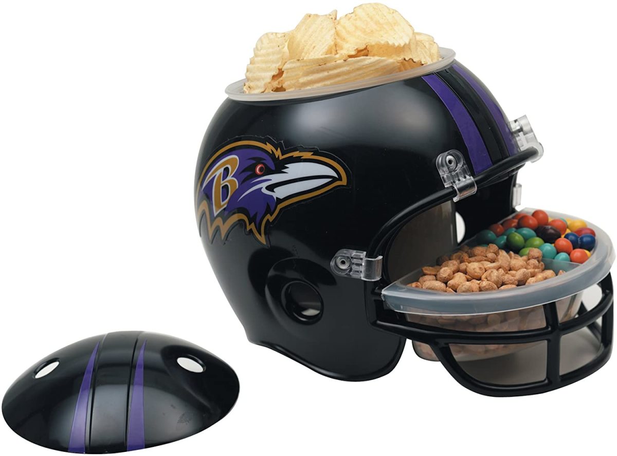 Baltimore Ravens Football Snack Helmet