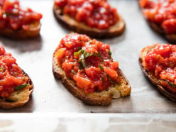 Tomato Bruschetta - the Best Appetizer 