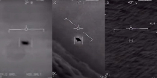 Compilation of the three U.S. Navy pilot sightings of UFOs that were featured in videos released in December 2017.
