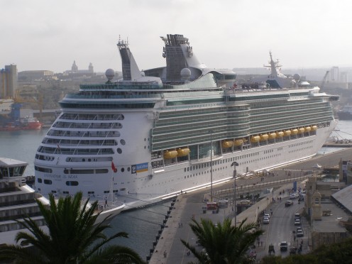 The Navigator of the Seas in Valetta, Malta