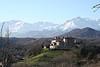 The distant mountains. The distant mountains.