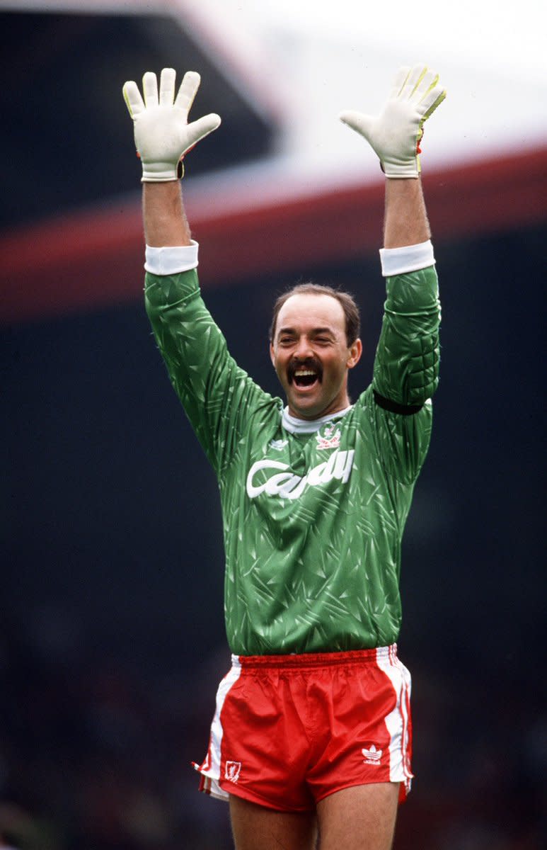 Bruce Grobbelaar during his prime days in the 80s for Liverpool FC