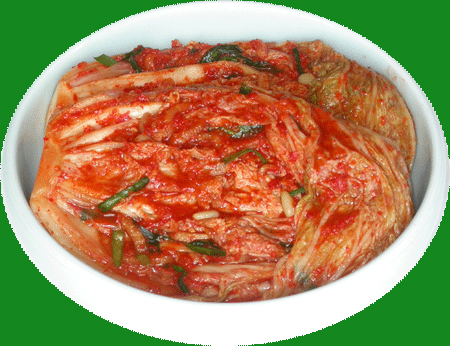 Kimchi dish