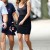 Jennifer Aniston in a pencil skirt and high heels on the set The Bounty Hunter Jennifer Aniston in a pencil skirt and high heels on the set The Bounty Hunter