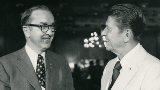 Jesse Helms and Ronald Reagan were probably the two most vital political conservatives of the latter 20th century.