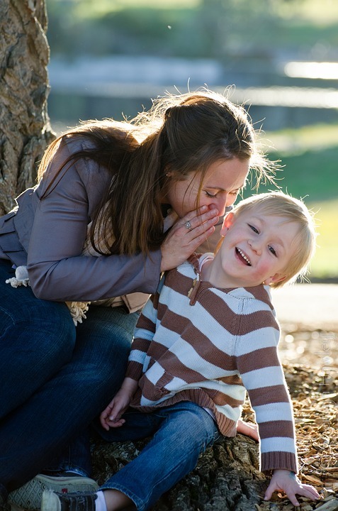 Mother and son  