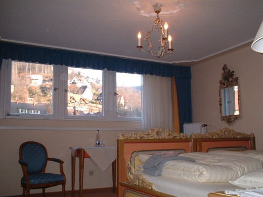Hotel room & beautiful view