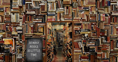 Books galore from many writers