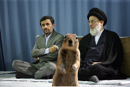 Crasher Squirrel Says Even I voted for Mousavi!