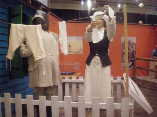 Everday life during the 1700's in Savannah, Ga.
