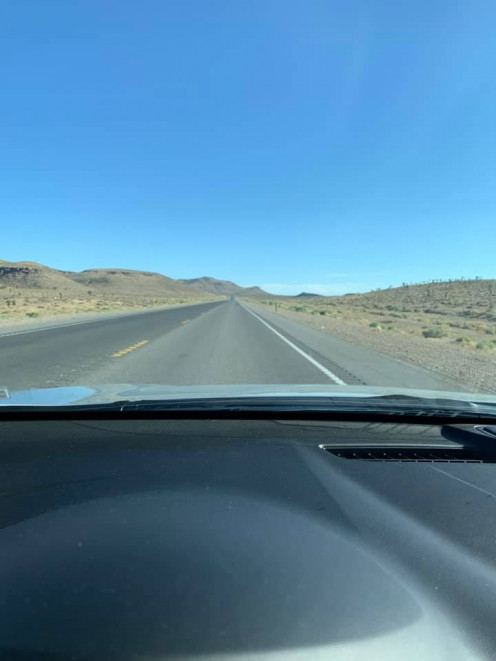The lonely roads of Nevada