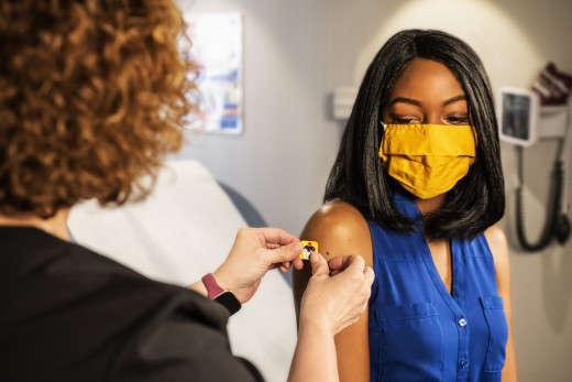 Many places lifted mask mandates when the Corona Virus Vaccine became available to the public Many places lifted mask mandates when the Corona Virus Vaccine became available to the public