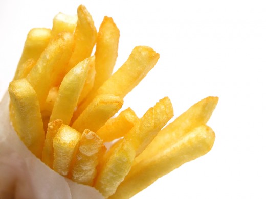 Stay away from salty foods!