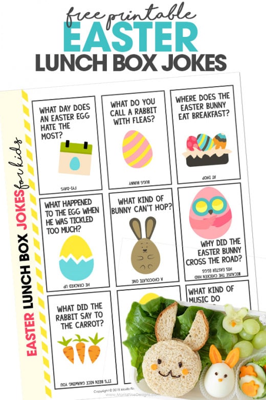 Add dome lunch time fun with these Easter jokes