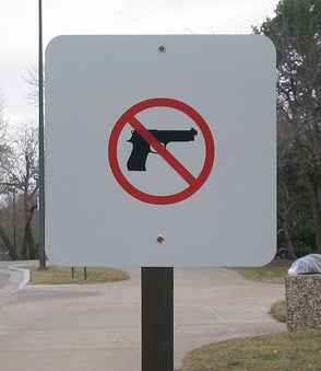 Signs like these will soon be removed from many university campuses.