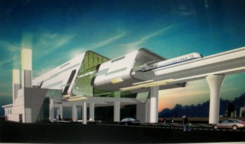 Metro Station ( artists impression )