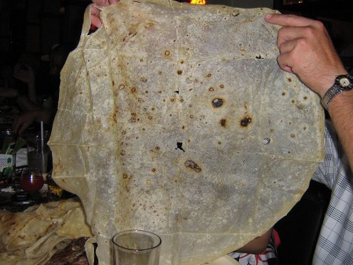 A huge tortilla (public domain)