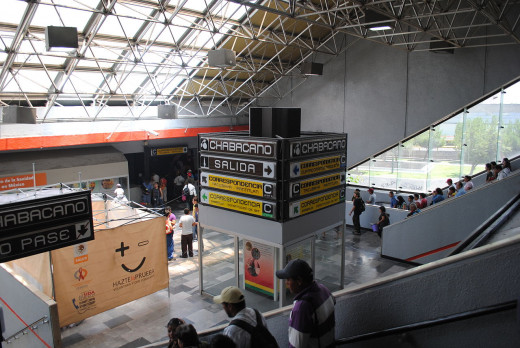 The Mexico City Metro was the location for the subway scenes in the original Total Recall.
