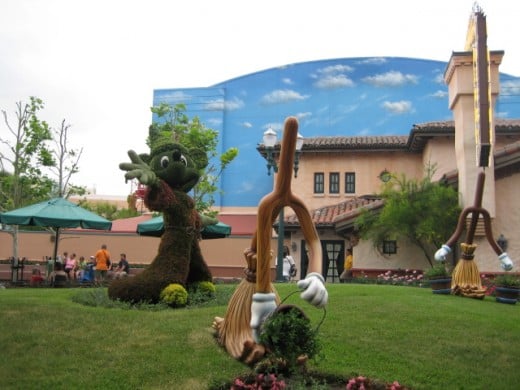 Sculptures from Disney's Fantasia