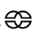 Calphalon logo. "C" as an infinity symbol
