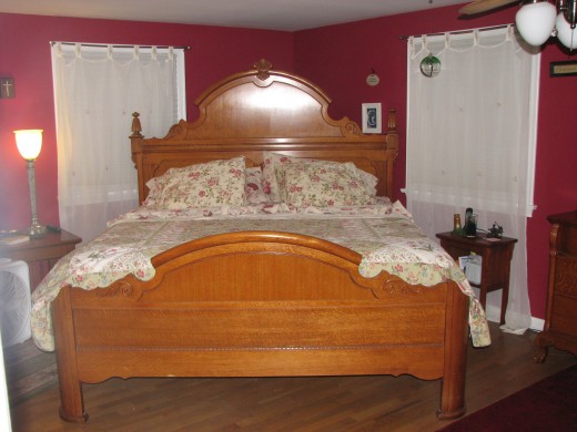 My wonderful king size bed!