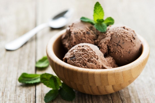 Raw Cacao Maca Ice Cream