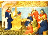 Solomon Dictating His Sayings.