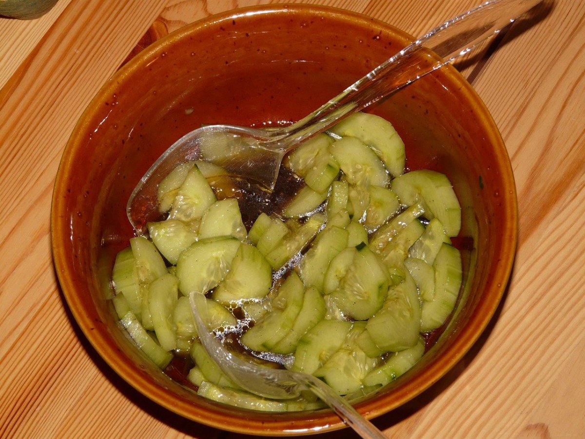 Vinegar Cucumbers