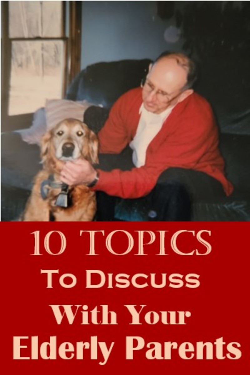 10 Topics to Discuss With Your Elderly Parents
