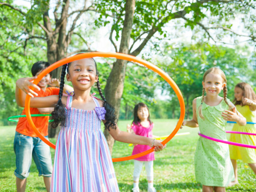 Playing outside, especially in unstructured activities, helps kids develop physically and emotionally