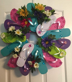 Crafting to Refashion Flip Flops-Make Them for Gifts