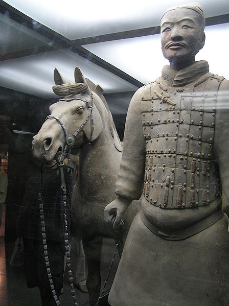 Soldier and Horse:  Photo by Robin Chen