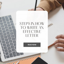 Steps in How to Write  an Effective Letter