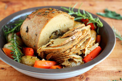 Tofurky Vegetarian Roast-A Traditional Thanksgiving Feast or Christmas Dinner