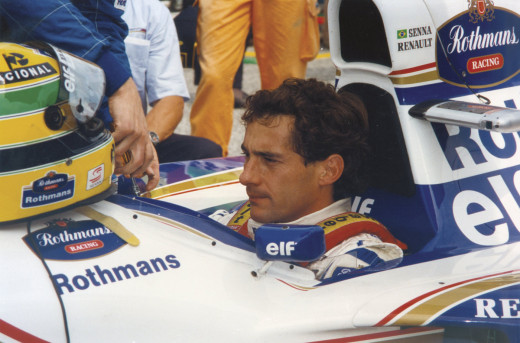 Ayrton Senna in the Act 