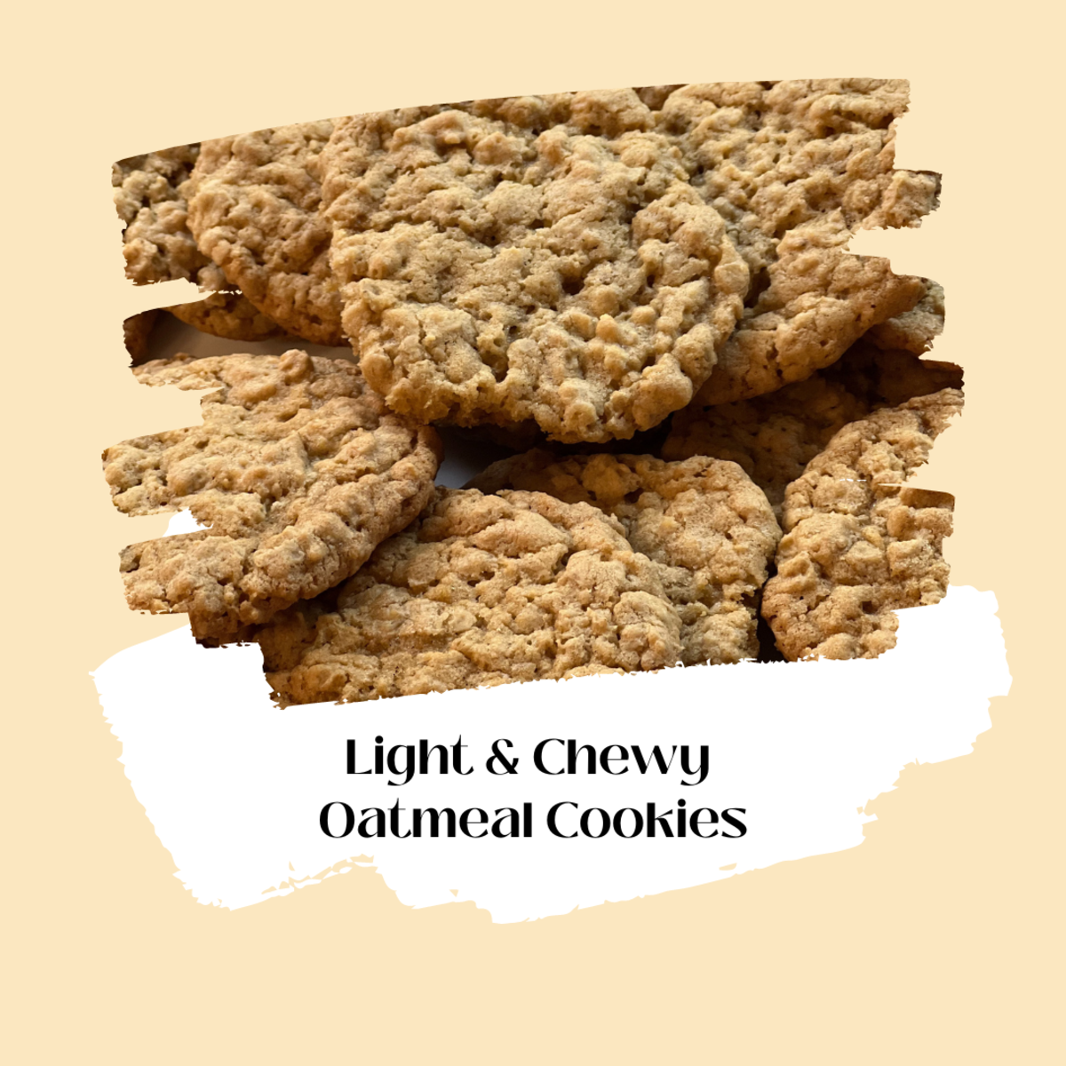 Light & Chewy Oatmeal Cookies