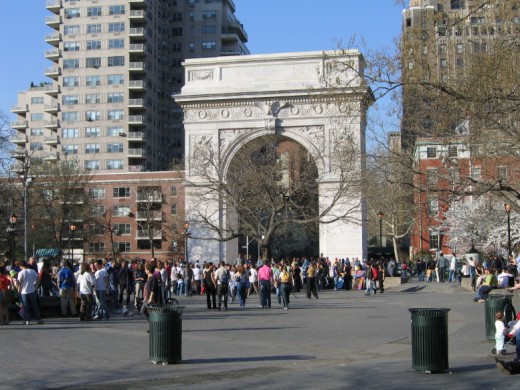 Washington Square, Greenwich Village New York City