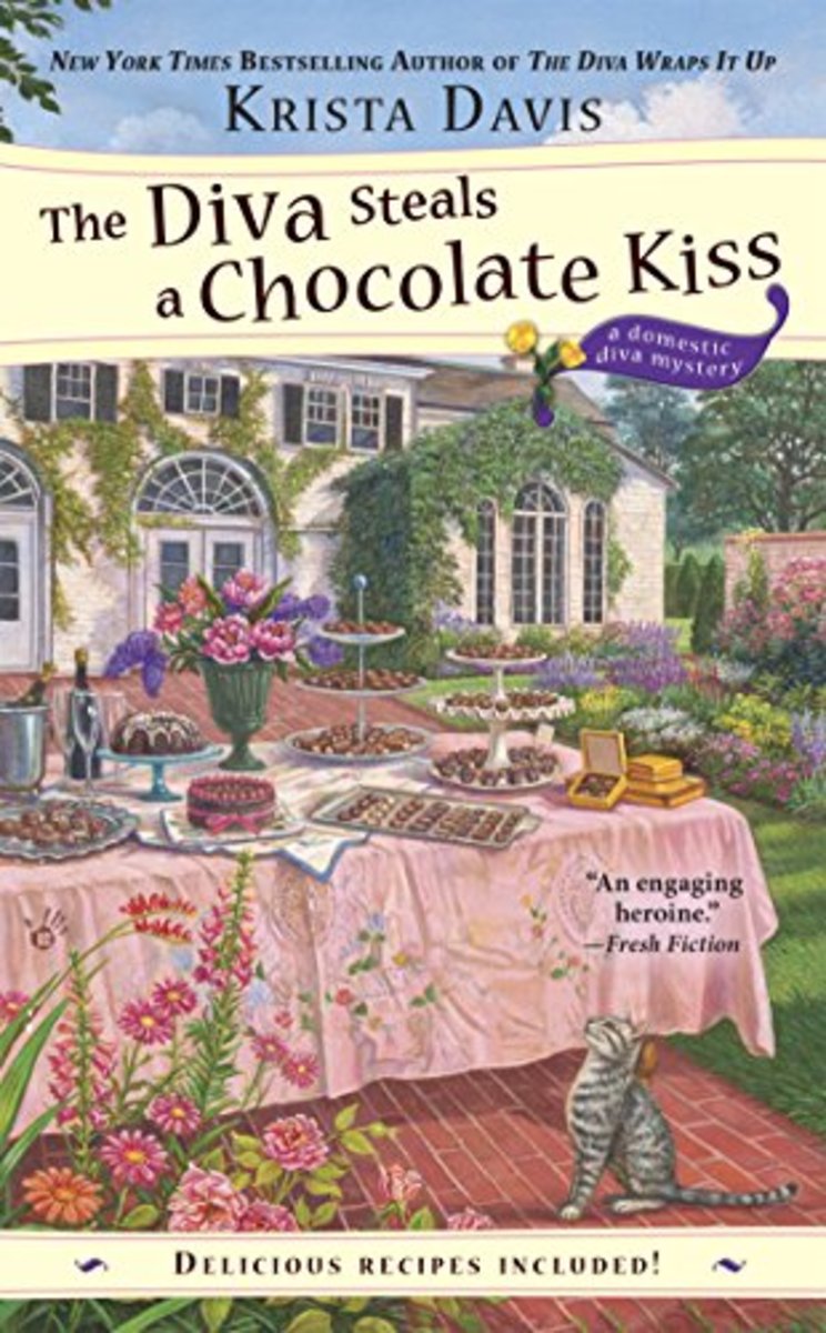 Book Review: The Diva Steals a Chocolate Kiss by Krista Davis