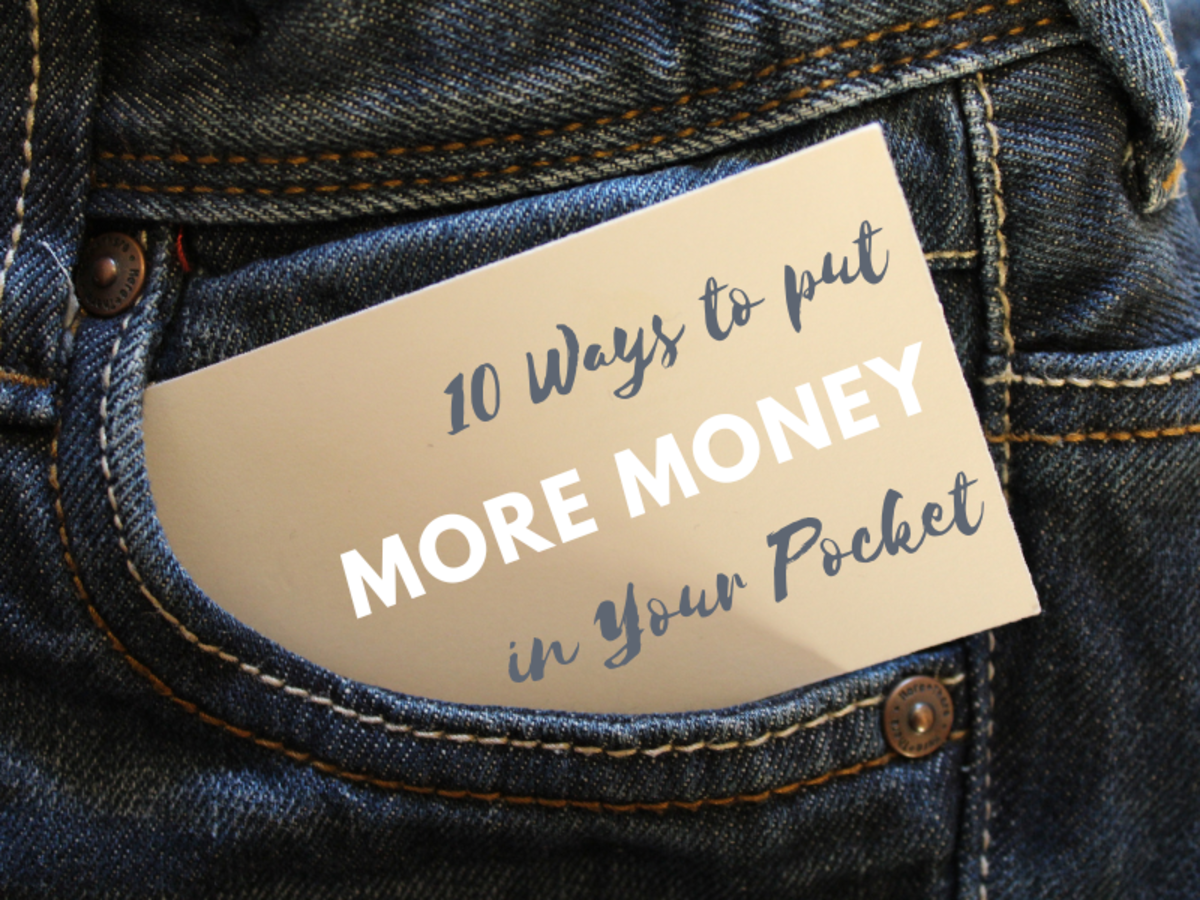 10 Ways to Put More Money in Your Pocket