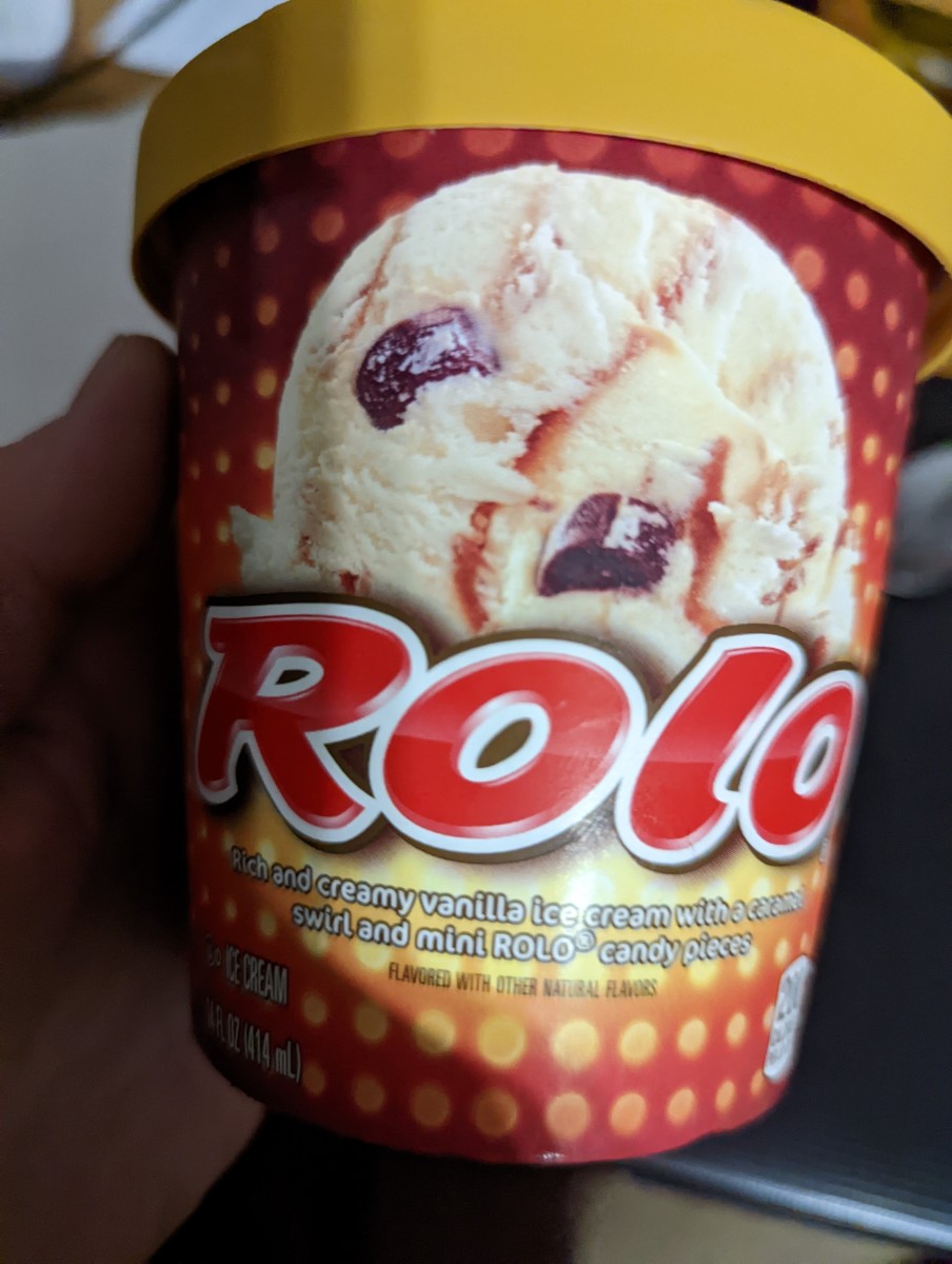 Rolo Ice Cream - a Mini Treat I Deserve