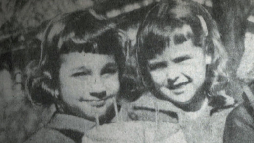 Maria Ridulph, left and her friend, Kathy Chapman 