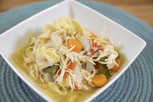 It's easy to make homemade chicken soup with a little help from a leftover rotisserie chicken.