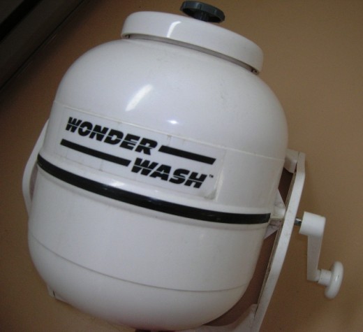 a good workout while washing clothes Bob Ewing photo