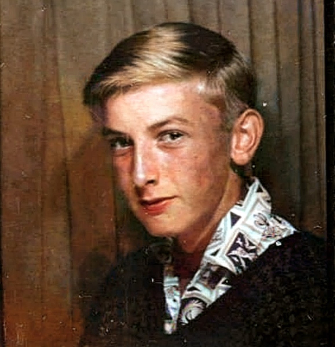 My brother Eric in his teens  in the 1960s