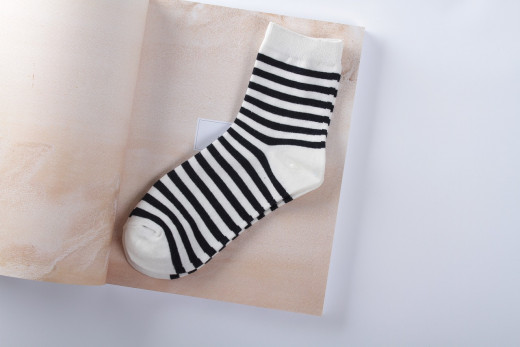 A warm, loose-fitting pair of socks is essential for a long-haul flight