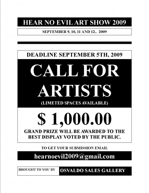 Call For Artists