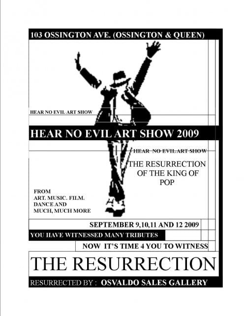 Hear No Evil Art Show 2009 - The Resurrection